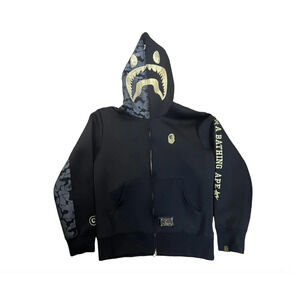 BAPE TRAVIS SCOTT NEOPRENE HOODIE 2015 RARE DSM M